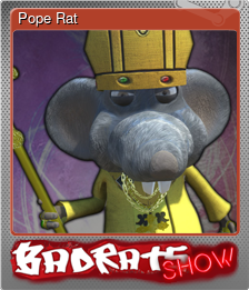 Series 1 - Card 11 of 13 - Pope Rat