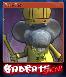 Series 1 - Card 11 of 13 - Pope Rat