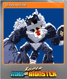 Series 1 - Card 3 of 6 - Shadowclaw