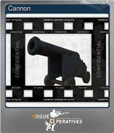 Series 1 - Card 4 of 10 - Cannon
