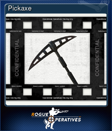 Series 1 - Card 8 of 10 - Pickaxe
