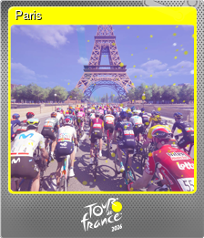 Series 1 - Card 4 of 5 - Paris