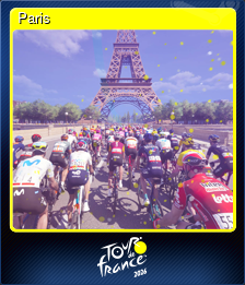 Series 1 - Card 4 of 5 - Paris