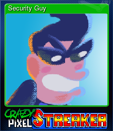 Series 1 - Card 2 of 5 - Security Guy