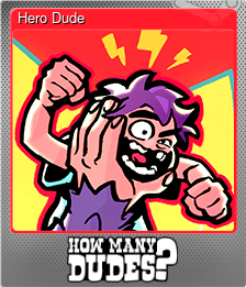 Series 1 - Card 1 of 8 - Hero Dude