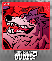 Series 1 - Card 3 of 8 - Wolf