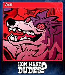 Series 1 - Card 3 of 8 - Wolf