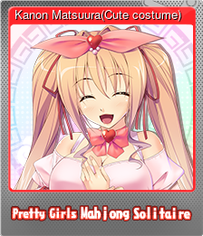 Series 1 - Card 9 of 9 - Kanon Matsuura(Cute costume)