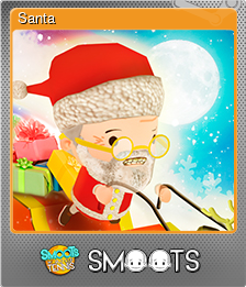 Series 1 - Card 8 of 9 - Santa