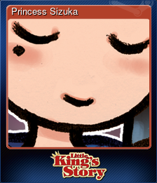 Series 1 - Card 4 of 8 - Princess Sizuka