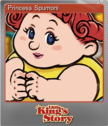 Series 1 - Card 6 of 8 - Princess Spumoni