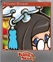 Series 1 - Card 8 of 8 - Princess Bouquet