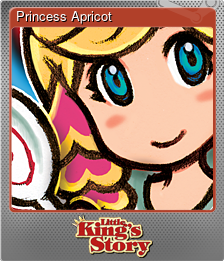 Series 1 - Card 3 of 8 - Princess Apricot