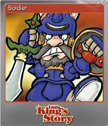 Series 1 - Card 5 of 8 - Soldier