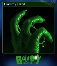 Series 1 - Card 2 of 6 - Clammy Hand
