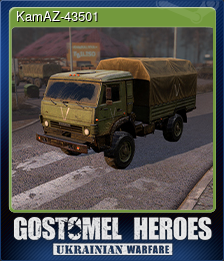Series 1 - Card 7 of 9 - KamAZ-43501