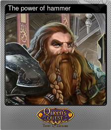 Series 1 - Card 2 of 6 - The power of hammer