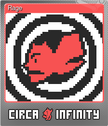 Series 1 - Card 2 of 8 - Rage