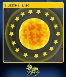 Series 1 - Card 5 of 8 - Puzzle Planet