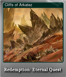 Series 1 - Card 1 of 5 - Cliffs of Arkatez