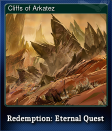Series 1 - Card 1 of 5 - Cliffs of Arkatez