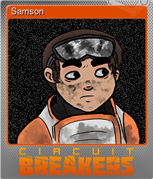 Series 1 - Card 3 of 12 - Samson