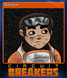 Series 1 - Card 3 of 12 - Samson