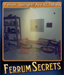 Series 1 - Card 2 of 6 - Ferrum, SpringHill Ave 43, hallway