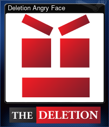 Series 1 - Card 4 of 5 - Deletion Angry Face