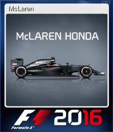 Series 1 - Card 5 of 11 - McLaren