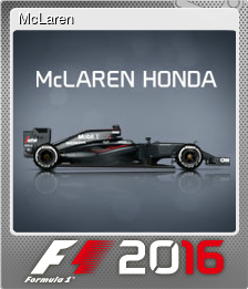 Series 1 - Card 5 of 11 - McLaren