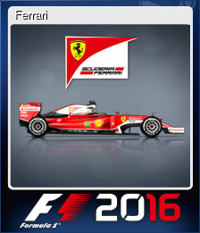 Series 1 - Card 1 of 11 - Ferrari