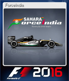 Series 1 - Card 2 of 11 - ForceIndia