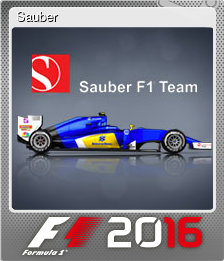 Series 1 - Card 9 of 11 - Sauber