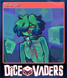 Series 1 - Card 2 of 10 - Blob Girl