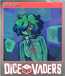 Series 1 - Card 2 of 10 - Blob Girl