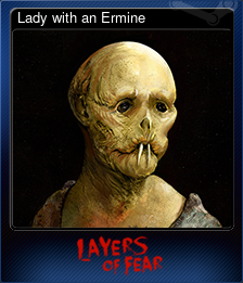 Series 1 - Card 1 of 6 - Lady with an Ermine