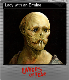 Series 1 - Card 1 of 6 - Lady with an Ermine