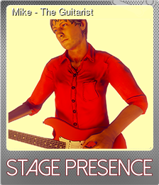 Series 1 - Card 2 of 5 - Mike - The Guitarist