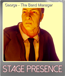 Series 1 - Card 5 of 5 - George - The Band Manager