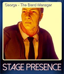 Series 1 - Card 5 of 5 - George - The Band Manager