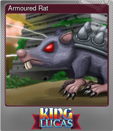 Series 1 - Card 2 of 5 - Armoured Rat