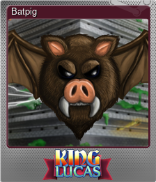 Series 1 - Card 3 of 5 - Batpig