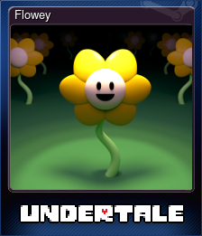 Series 1 - Card 3 of 5 - Flowey