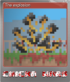 Series 1 - Card 4 of 5 - The explosion