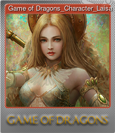 Series 1 - Card 3 of 5 - Game of Dragons_Character_Laisa