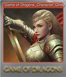 Series 1 - Card 2 of 5 - Game of Dragons_Character_Cindy