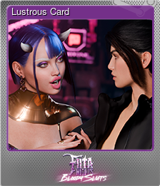 Series 1 - Card 3 of 5 - Lustrous Card