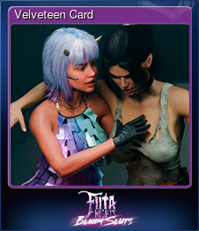 Series 1 - Card 4 of 5 - Velveteen Card