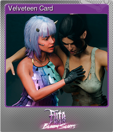 Series 1 - Card 4 of 5 - Velveteen Card